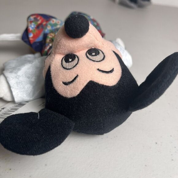 Disney Store Mickey Mouse Kimono Japan & Toga Towel Plush W/ Tags 9" Lot of 2 - Picture 8 of 16